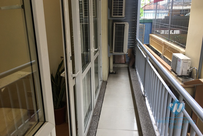 Two bedrooms apartment for rent in Tran Phu street, Ba Dinh district, Ha Noi